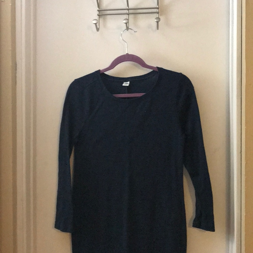 Slightly fitted sweater dress